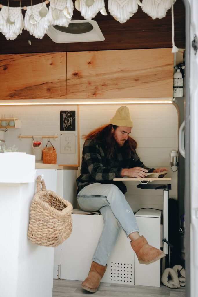 Camper Van Table and Countertop - Van Life